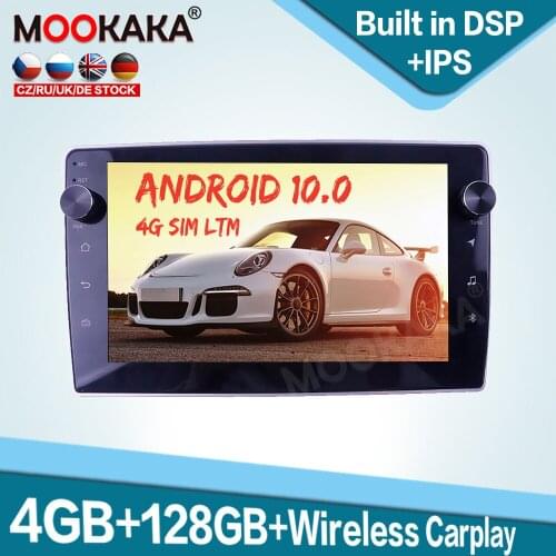 128G Carplay Android 10.0 Car Multimedia Player for Toyota Verso 2006+ Auto Radio GPS Navigation Audio Stereo Head Unit Recorder