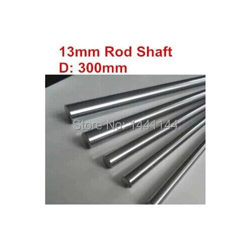 4pcs 13mm hardened linear shaft Dia 13mm - 300mm Chrome Precision Hardened Rod shaft Linear Round