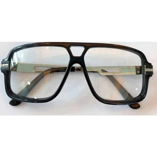 Oversized Glasses Frame For Men Fashion Brand Big Eyeglasses Trending Style Brand Design Optical Spectacle Frames