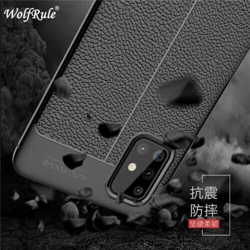 Case For Samsung Galaxy A71 Phone Cover Shockproof Luxury Leather Soft TPU Case For Samsung A71 Case For Galaxy A71 Funda