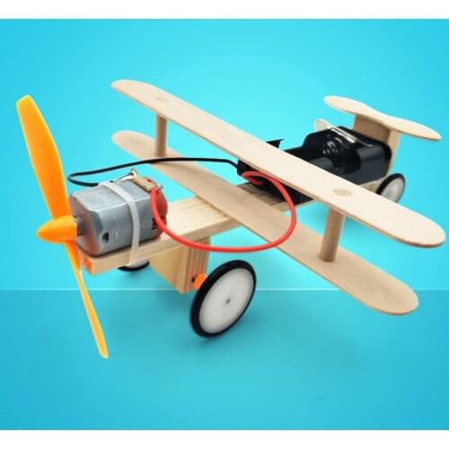 DIY Wooden Puzzles Airplane Helicopter Craft Toys Students Handmade Science Model Materials Glider Kit Kids Toys Baby Boy Gift