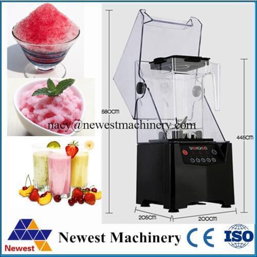 Electric blender with cover,high quality fruit vegetable Juice Extractor,ice blender for commercial