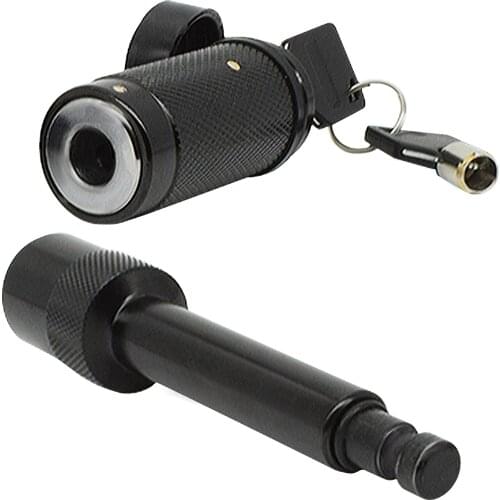 5 / 8" Truck Trailer Hitch Pin Lock for RV Truck Trailer Tow Receiver Universal Car Accessory With 2 Keys Trailer Lock