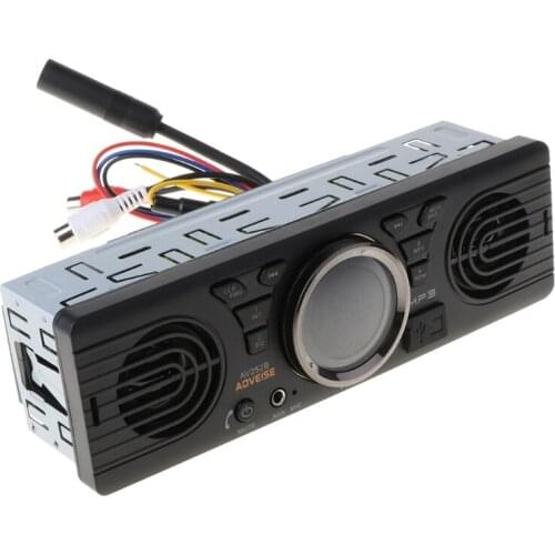 Multifunctional 12V Car MP3 Radio Player FM Bluetooth-compatible Stereo RCA Output USB/TF Card Port Electric Auto Dropshipping