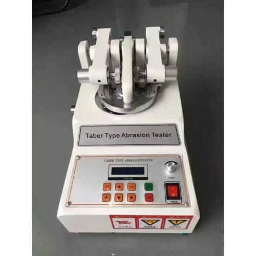 New TABER abrasion tester, floor leather plastic parts abrasion tester coated paper abrasion tester