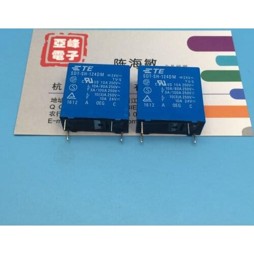 Original SDT-SH-124DM 4pin 10A 250VAC relays