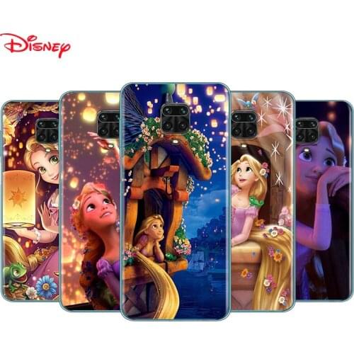 Silicone Cover Princess Rapunzel Disney For Xiaomi Redmi Note 10 10S 9 9S Pro Max 9T 8T 8 7 6 5 Pro 5A Phone Case