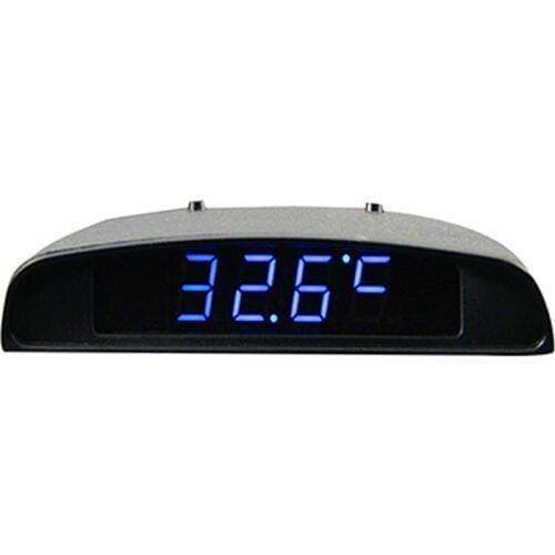 12V Car Interior Trim Appearance 3 In 1 Car Clock Theromometer And Voltage Monitor Seven Kinds of Display Mode Car Clock Digital