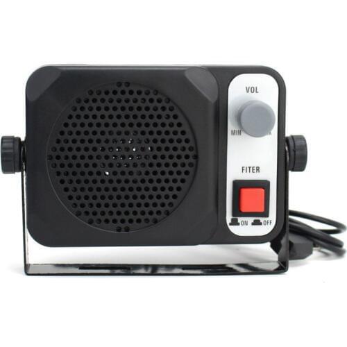 High-power Speaker Amplifier Auto Car Heavy Duty TS-650 Mini External Speaker Radio 3.5MM For YAESU ICOM KENWOOD CB