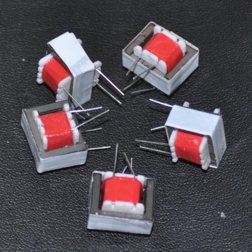 Audio Transformers Isolation Transformer Ringing 600 : 600 Ohm 290MH : 290MH Inductance 1:1 20hz—20Khz Frequency EI14