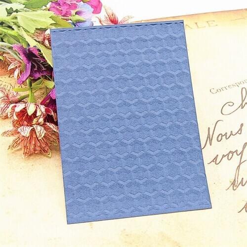 11x15.5x0.6cm 3D cellular Embossed folders Plastic bump Scrapbooking DIY Template Fondant indentation Cake Photo Album Card Make