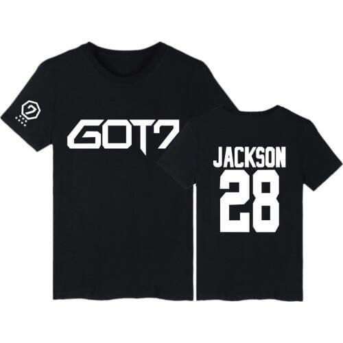 2020 Summer Kpop GOT7 t-shirt got7 streetwear tshirt got7 harajuku t shirts korean tshirts plus size t shirt tops women clothing