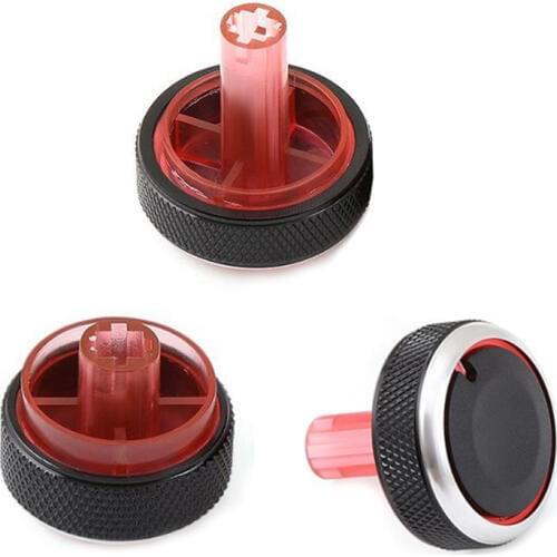 3PCS Car Air Conditioning Heat Control Switch Knob For Nissan/New Sunny March Air Conditioning Knob AC Knob auto accessories
