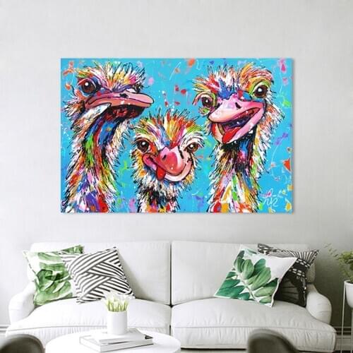 5D diamond painting Ostrich Mania Animal diy Diamond Embroidery accessoires,picture,cross stitch,Mosaic kit Full drills painting
