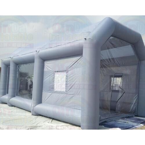 Car inflatable paint spray booth tent for painting