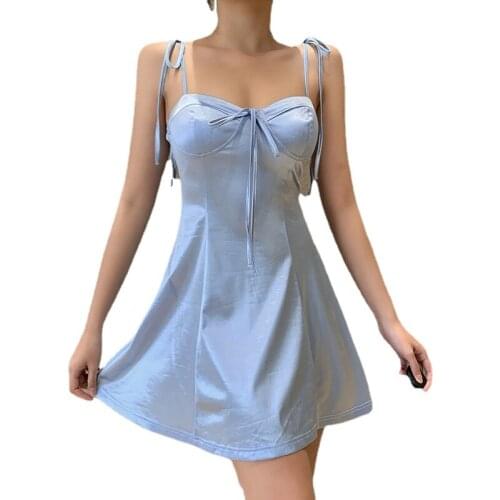 CNACNOO Solid Summer Dresses