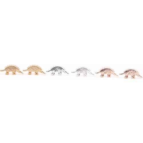 Far ever beast stegosaurus stud earrings Cute stegosaurus stud earrings for women