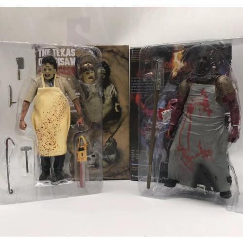 18 cm NECA Biohazard Executioner Majini and Chainsaw Freddy Action Figure Toy Horror Halloween Gift