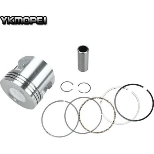 140cc Motorcycle 55mm Piston 15mm Pin Piston Set For Lifan 140 1P55FMJ LF140 Horizontal Engines Dirt Pit Bike Parts
