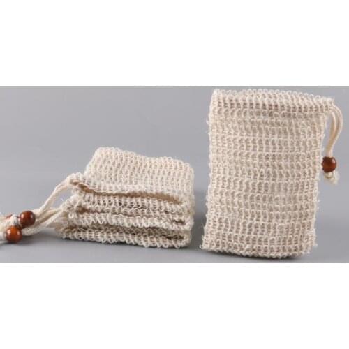 Natural Soap Bag Making Bubbles Soap Saver Sack Soap Storage Drawstring Holder Organizer Bath Supplies