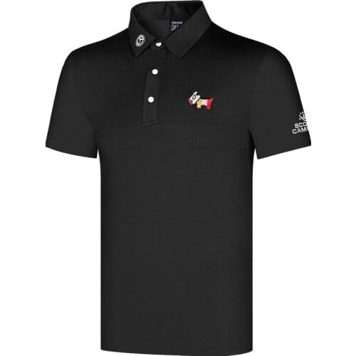 2021 golf apparel summer new golf mens T-shirt comfortable, breathable and quick-drying golf short sleeve