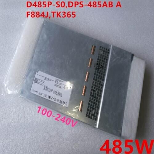 New Original PSU For DELL PowerVault MD1120 485W Power Supply D485P-S0 DPS-485AB A F884J TK365