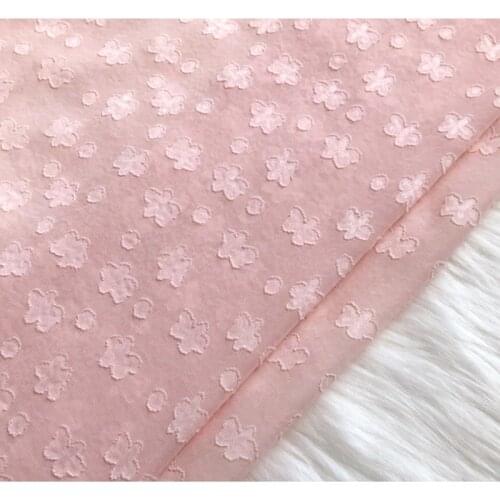 NW66 Summer Pink Pleated Gauze Hard Mesh Fabric/Fashion Gauze Clothe/Modelling DIY Materials/Designer Clothes Fabric