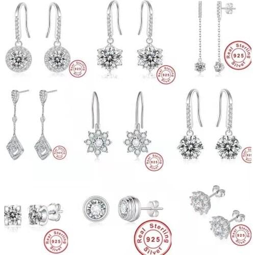 RUIXUNGEM Dangle Earrings