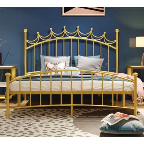 Iron Bed Apartment web celebrity Bed Double Single 1.2 1.5 1.8m