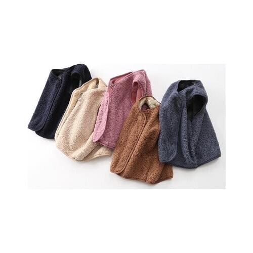 Toddler Winter Clothes Baby Boys and Girls Warm Velvet Vest Coats 2019 New Toddler Girl Sleeveless Vests Kids Fleece Waistcoat