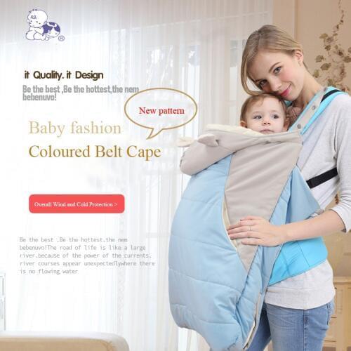 Winter Baby Sleeping Bag Children Sleep Sack Windproof Cloak Newborns Swaddle Baby Blanket Outside Stroller Winter Coat Quilt