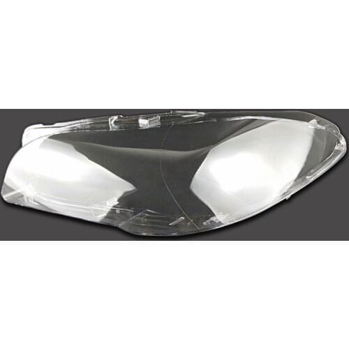 2Pcs Car Headlight Lens Lamp Cover Lamp Shell For F10 F18 520 525 535 2010-2017