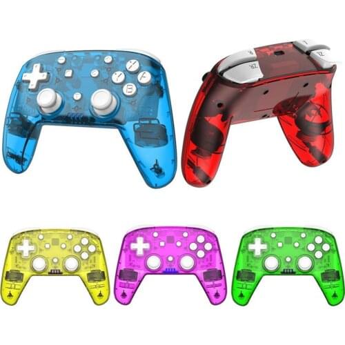 Large Compatibility Wireless Bluetooth Vibration Game Handle Controller Gamer Console for Switch Pro Games Accessories