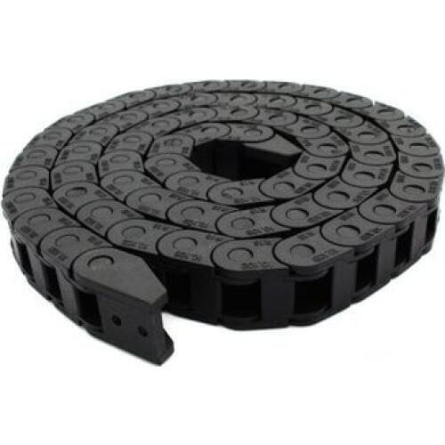 7 x 7mm 7*7mm 10x10mm 10*10mm L1M Cable Drag Chain Wire Carrier with end connectors for CNC Router Machine Tools for 3D printer