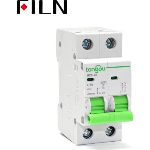 FL-TOMG3-63/2Circuit breaker Air switch MCB 6A 10A 16A 20A 25A 32A 40A 50A 63A DZ47