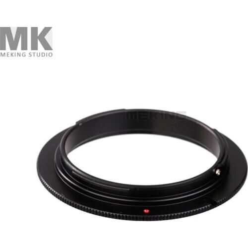 Meking Macro 72mm Reverse Mount Lens Adapter Ring for Canon
