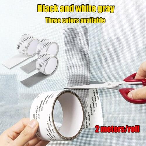 Window Net Anti-mosquito Mesh Sticky Wires Patch Repair Tape new Screen Window Door Mosquito Netting Patch Repair Broken Hole