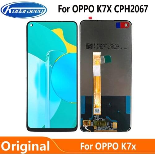 Original Display Replace 6.5"For OPPO K7x PERM00 LCD Touch Screen Digitizer Assembly