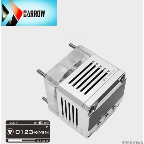 Barrow 17W DDC PWM Pump Smart OLED Display Maximum Flow 960L / H 4000RPM Regulating Pump for Acrylic Water Channel Water Tank