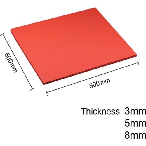 500mm*500mm Phone Repair Silicone Rubber Mat High Temperature Resistant Soft Foam Board Pressure Pad Machine Rubber Gasket