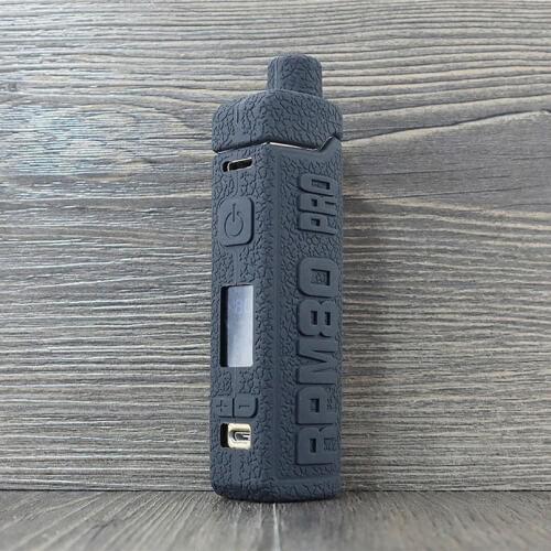 Texture Case for SMOK RPM80 Pro Pod Kit Vape Silicone Cover Skin Protective Rubber Sleeve ModShield leather Wrap