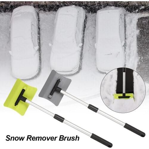 Telescopic Handle Car Snow Ice Scraper Snow Brush Shovel Winter Ice Scraper Window Snow Removal Tool Car Cleaning Brush