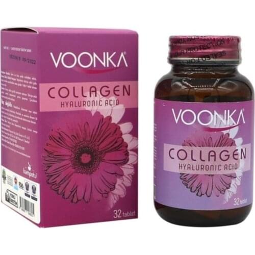Voonka Collagen Beauty Hyaluronic Acid 32 Tablet in 1 bootle
