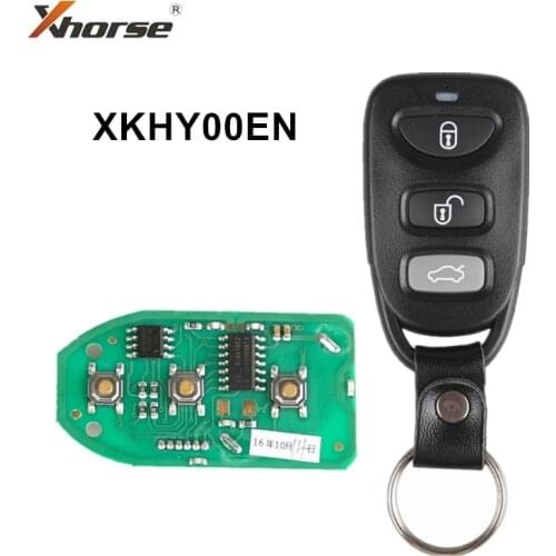 XHORSE XKHY00EN For Hyundai Wired Universal Remote Key 3 Buttons