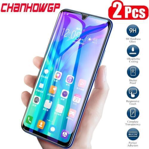 2pcs 9H Tempered Glass For Huawei P smart Plus 2019 Z Y9 Prime Y7 Y6 Y5 2019 Honor View 20 Lite 8A glass Screen Protector film