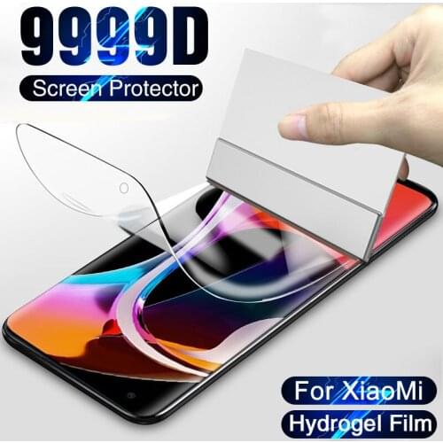 Protective For Xiaomi Mi Max 2 3 Mix 2 2S 3 Hydrogel Film on the For Xiaomi Mi 9 8 SE A3 A2 Lite 9T A1 Film