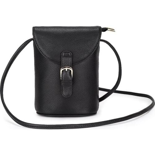 Women Handbags Mini Bag Soft Leather Cell Phone Bags Simple Small Crossbody Bags Casual Ladies Flap Shoulder Messenger Bag women
