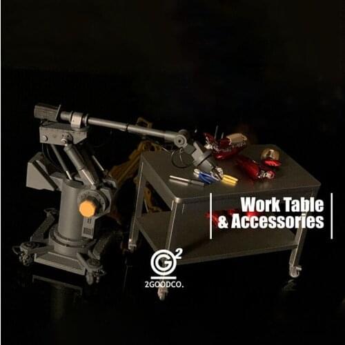 1/12 2GOODCO Soldier Iron Hero Tony Work Table Model Lab Accessories Scene Props Fit 6'' Acion Figure