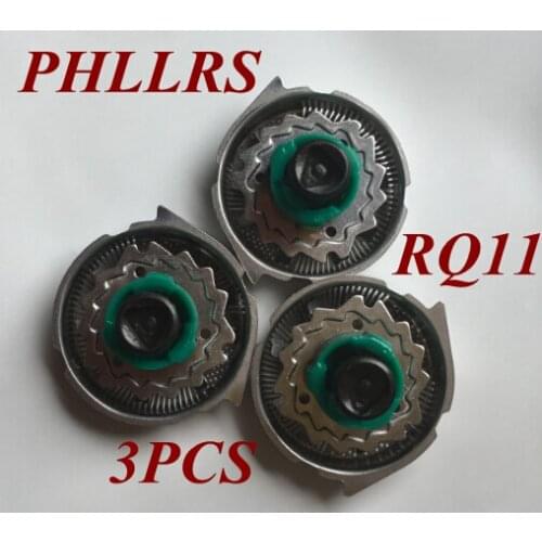 3pcs RQ11 replace head razor blade for philips shaver rq10 rq12 rq32 RQ1185CC RQ1195CC YS1106 YS1108 RQ1050 RQ1075 RQ1060