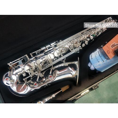 LAIIMAN New Sax Alto Japan Major Professional Custom Z silvering Alto Saxophone 82Z With Case And Mouthpiece , reeds free gift